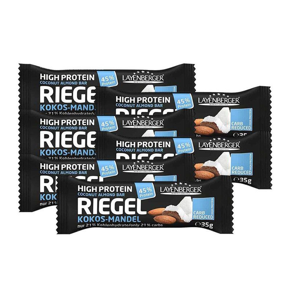 LAYENBERGER® Barre hyperprotéinée noix de coco-amande