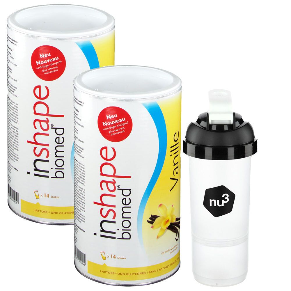 Biomed InShape Starterpaket mit original nu3 SmartShake