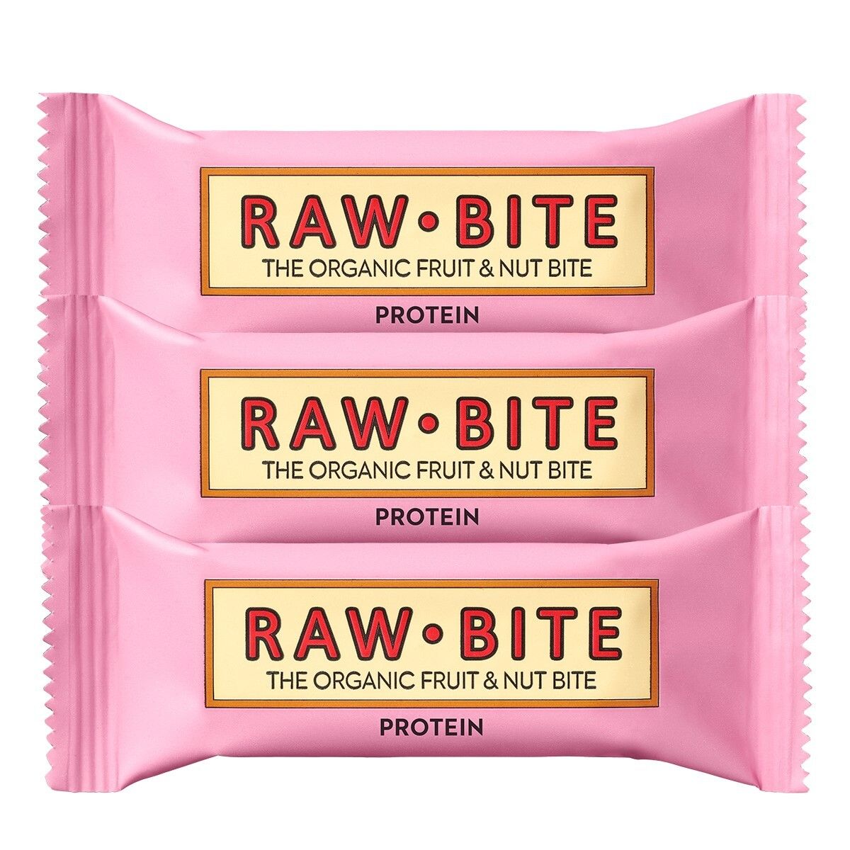 RAWBITE Frucht- & Nussriegel mit 20% Protein