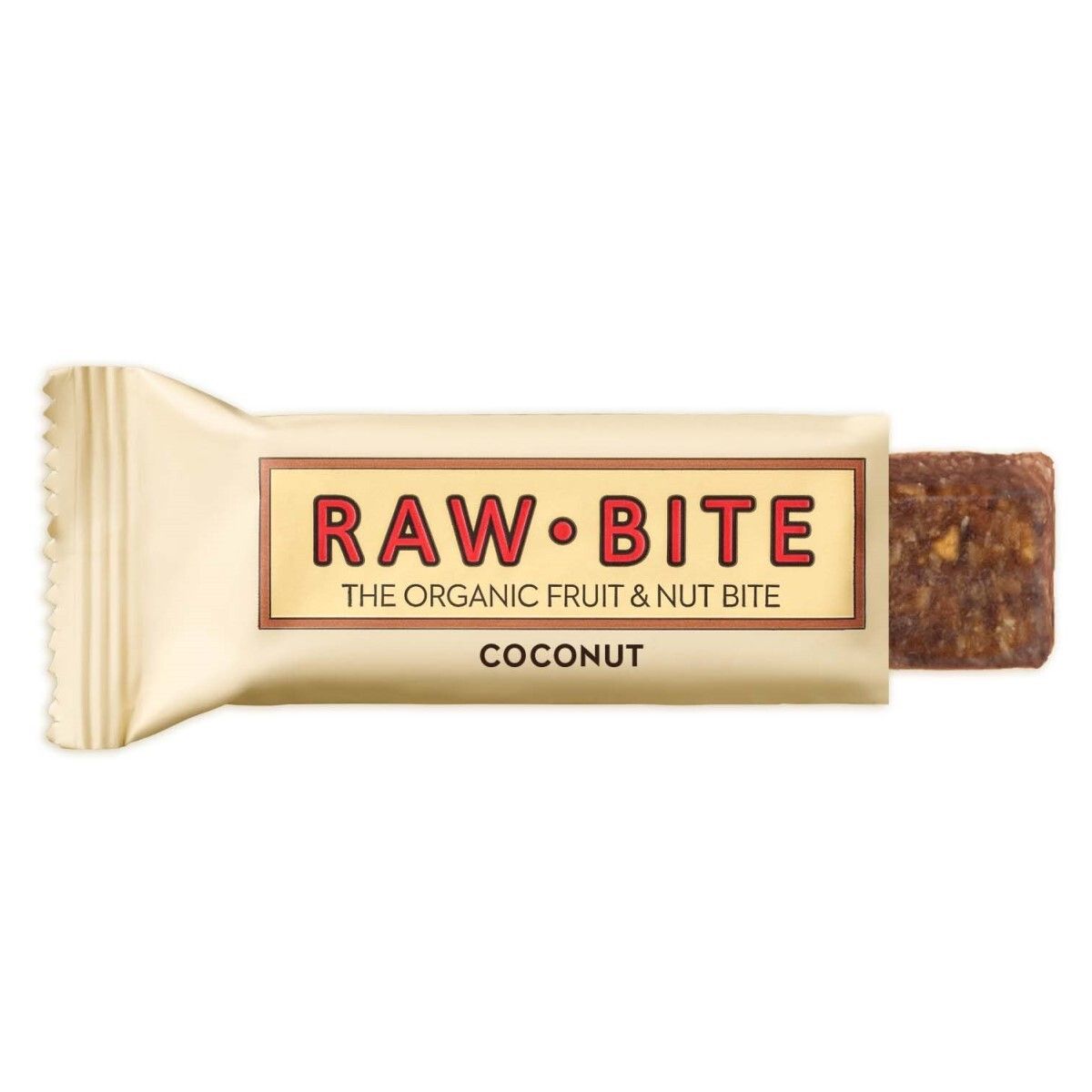 RAWBITE Barre de fruits & de noix avec noix de coco