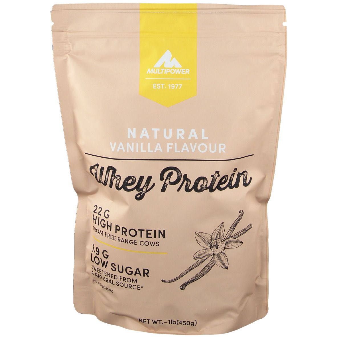 Multipower Whey Protein natural, Vanilla