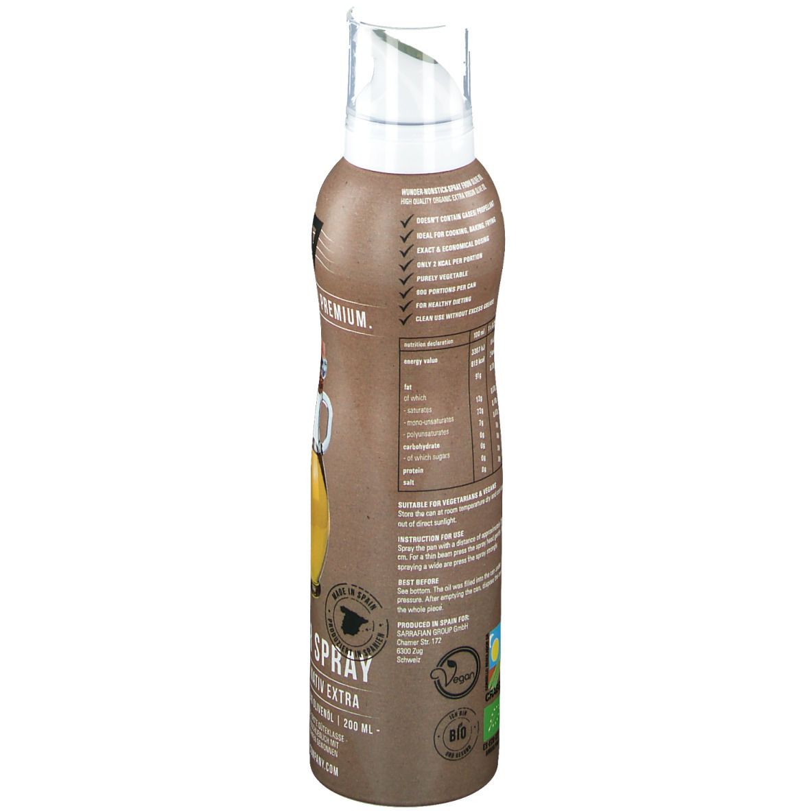 Wunder Cooking Spray - Bio Olivenöl