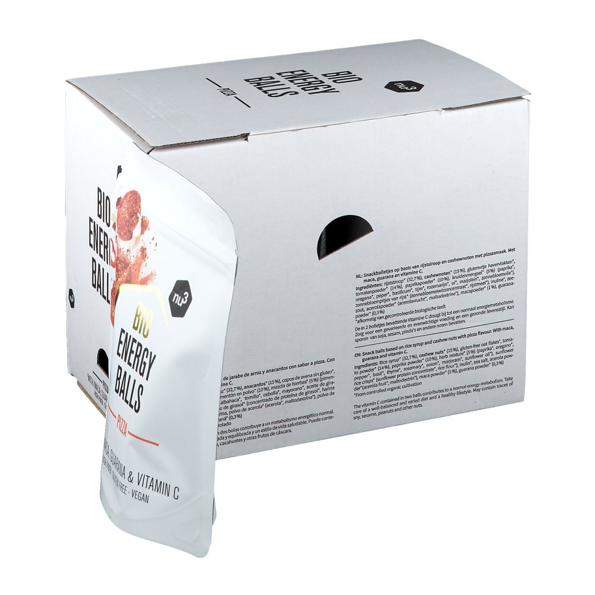 nu3 Energy Balls Bio Pizza