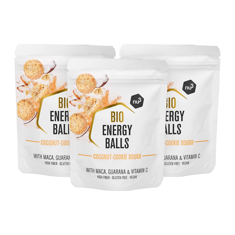 nu3 Bio Energy Balls Coconut Cookie Dough