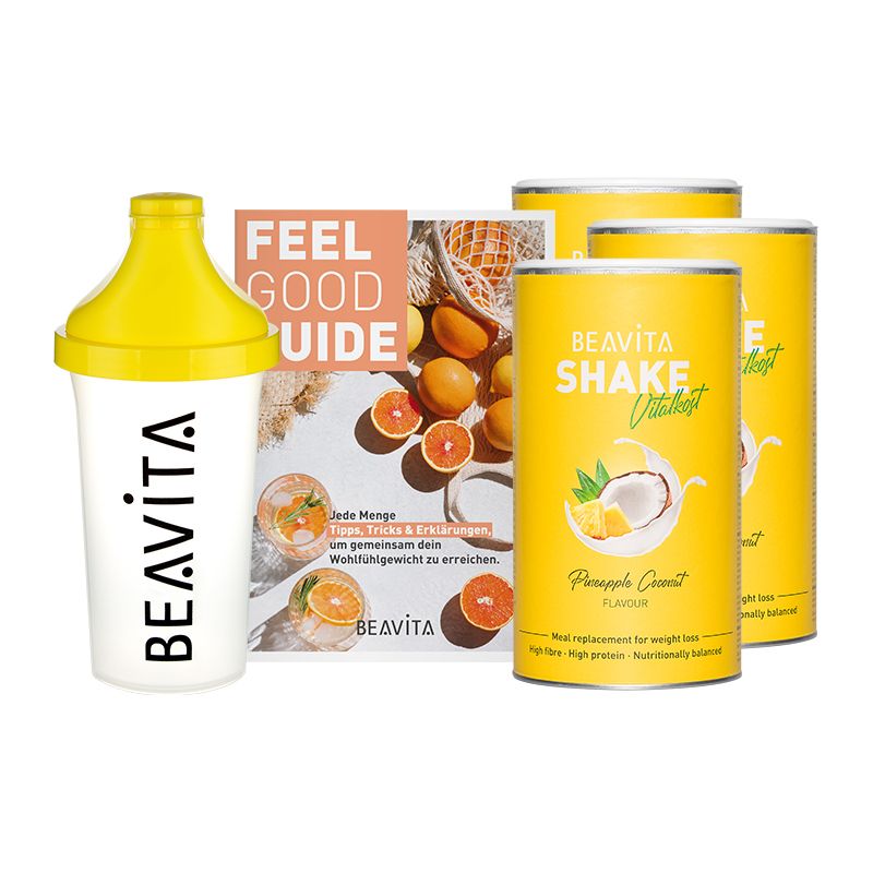 BEAVITA 2-Wochen-Diät-Paket, Kokos-Ananas