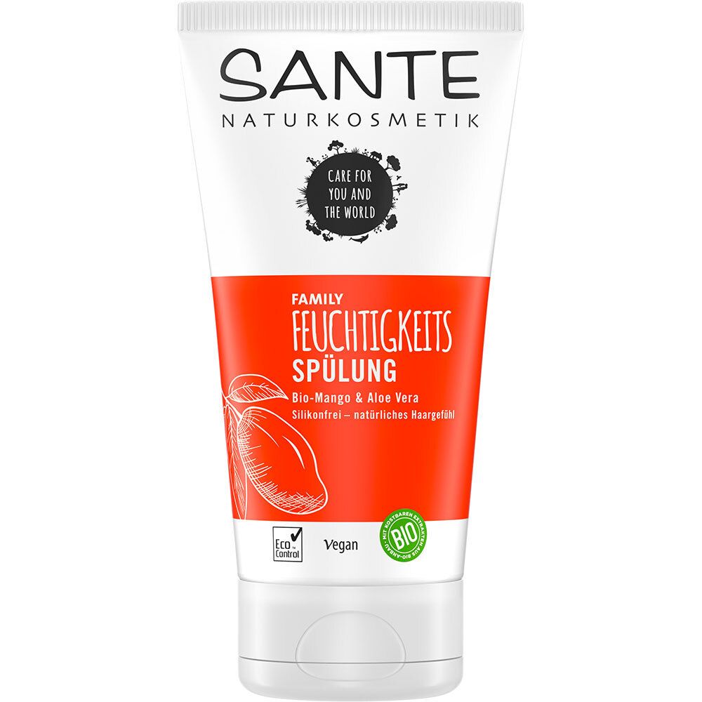 SANTE Naturkosmetik Family  Feuchtigkeits Spülung Bio-Mango & Aloe Vera