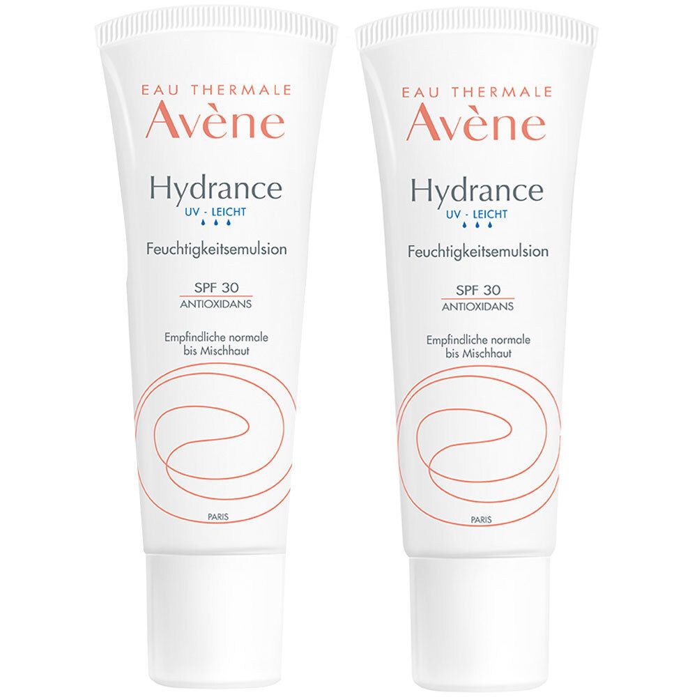 Avène Hydrance Feuchtigkeitsemulsion LSF 30 Doppelpack