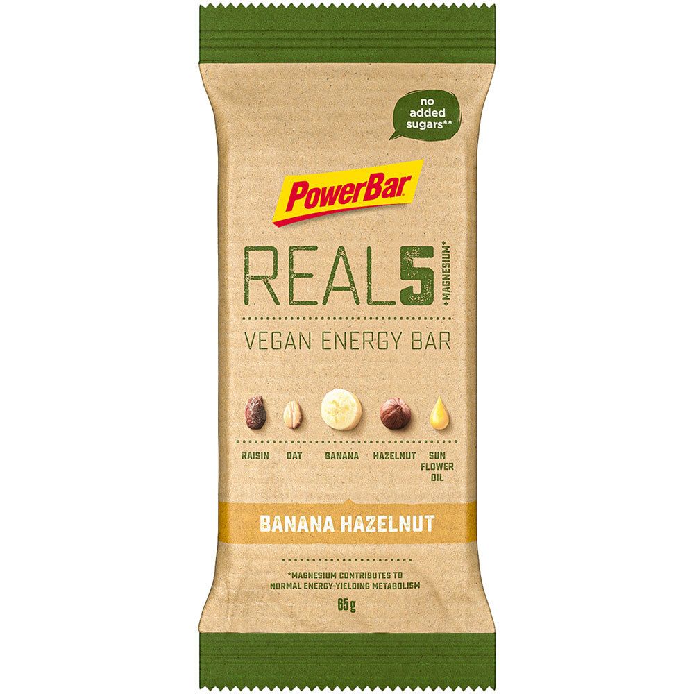 PowerBar® Real 5 Vegan Energy Bar Banana Hazelnut