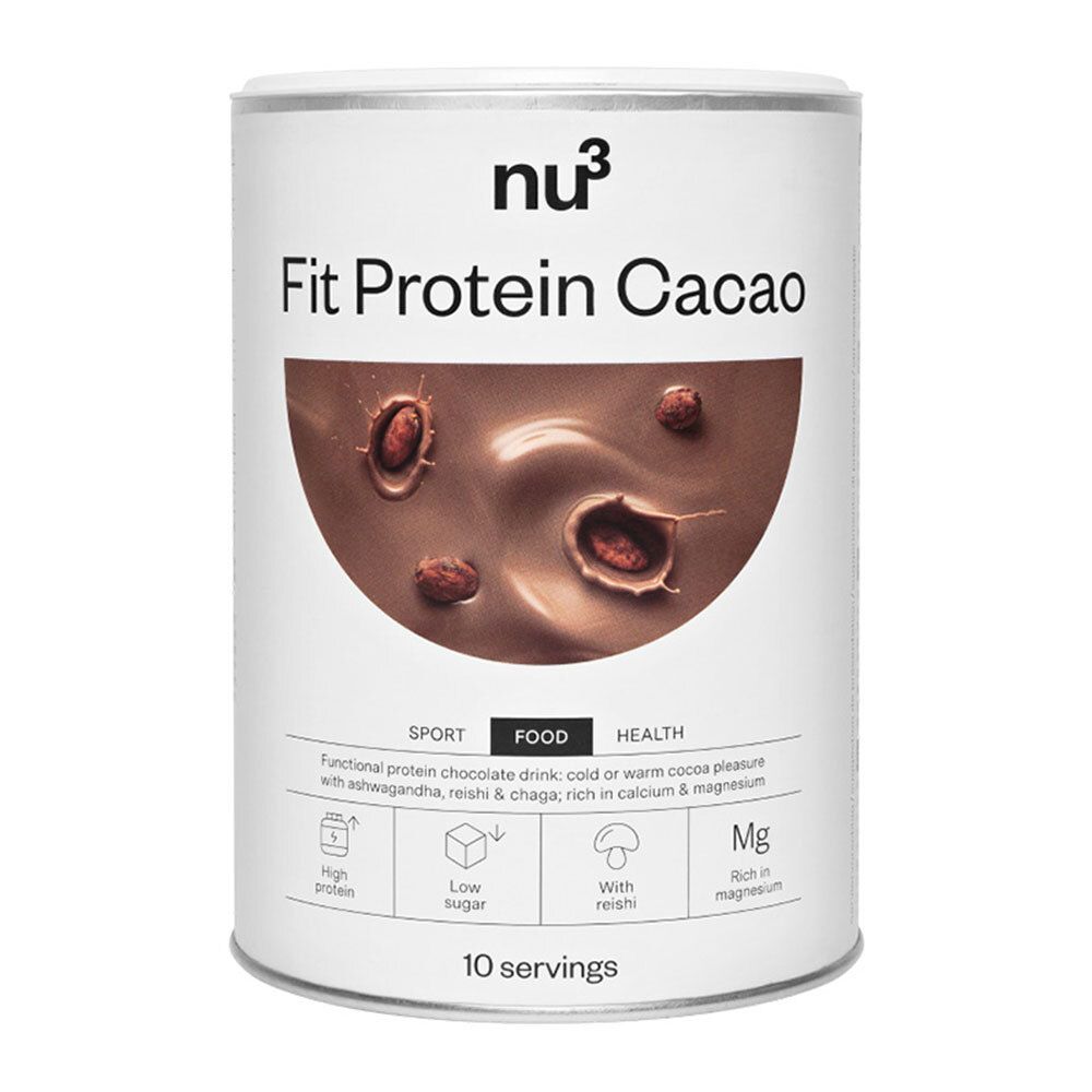 nu3 Fit Protein Cacao, boisson chocolatée