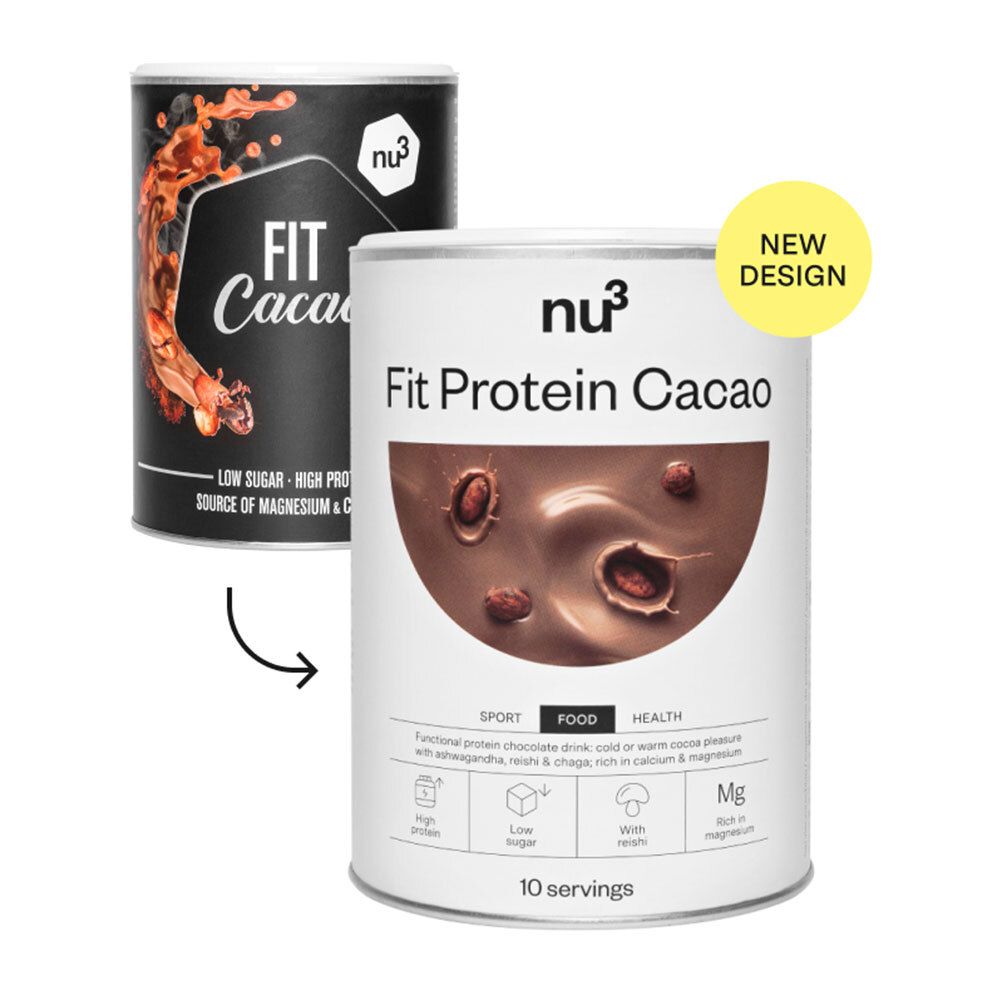 nu3 Fit Protein Cacao, boisson chocolatée