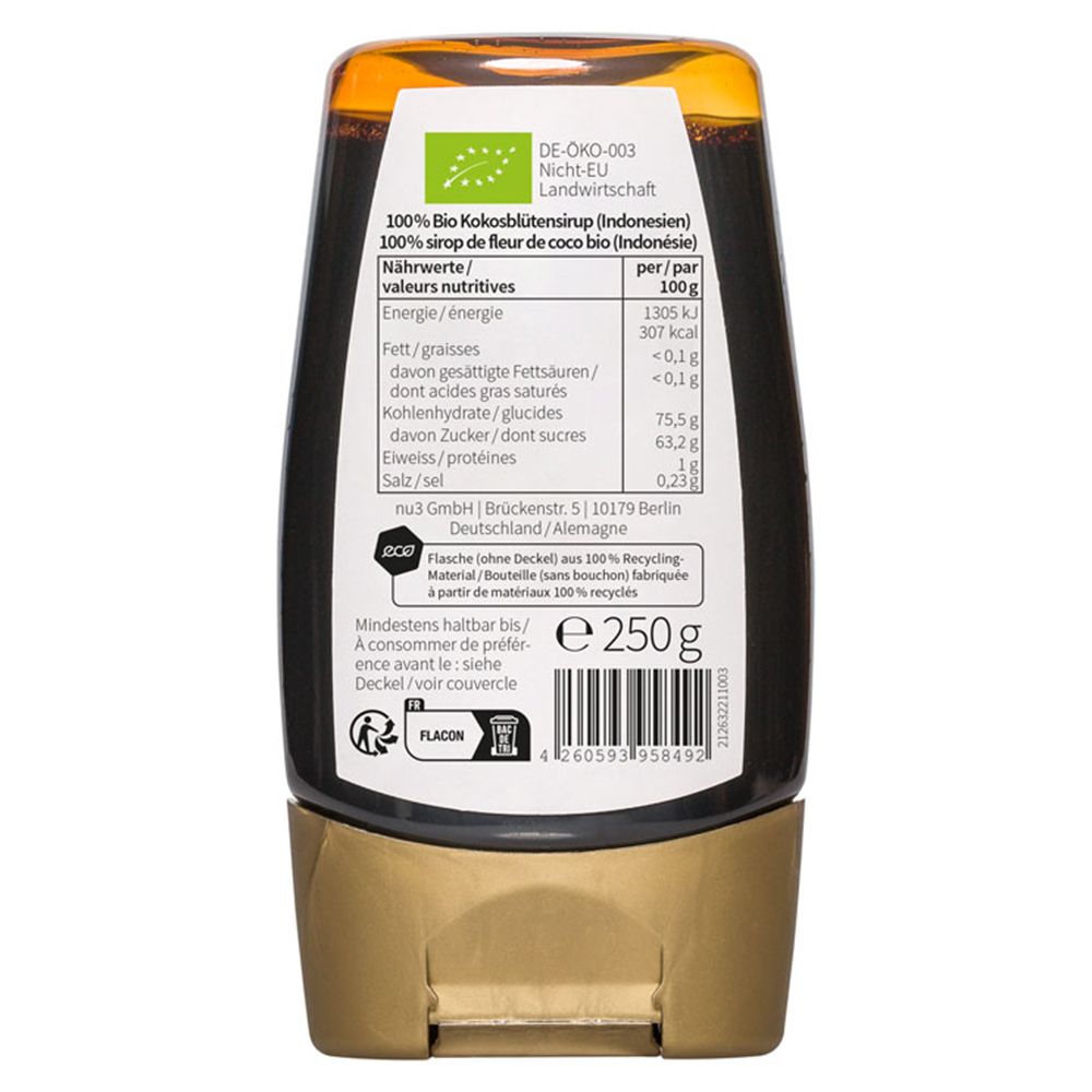 nu3 Kokosblütensirup