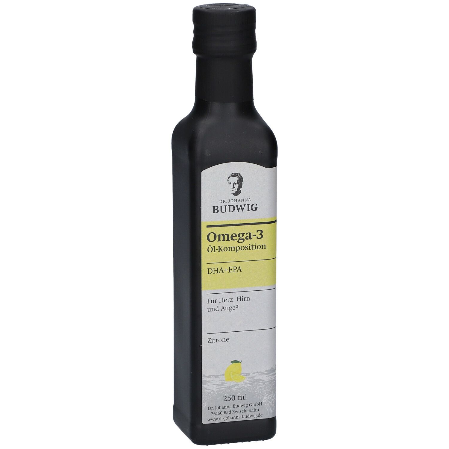 Dr. Budwig Omega-3 DHA+EPA Zitrone