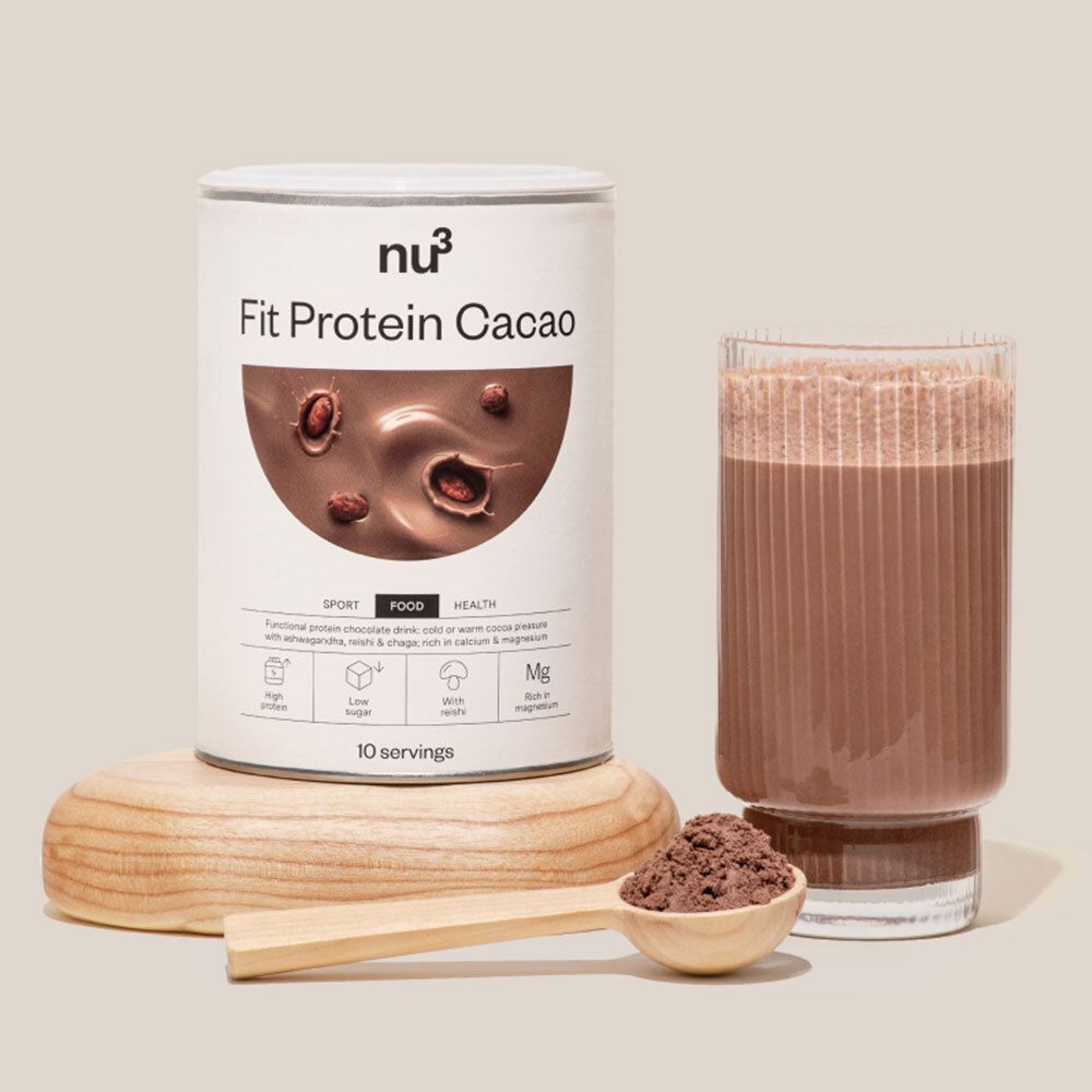 nu3 Fit Protein Cacao, boisson chocolatée