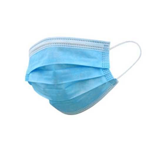 Masque protection visage à usage unique 3 plis 100 pièces