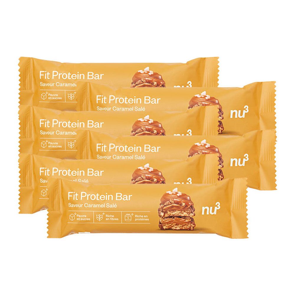 nu3 Fit Protein Bar, Caramel salé