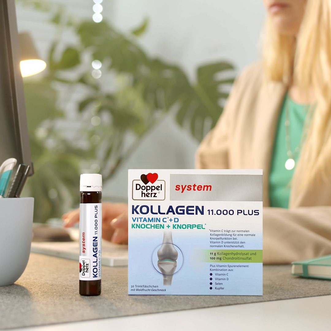 Système Doppelherz® COLLAGEN 11.000 PLUS set économique