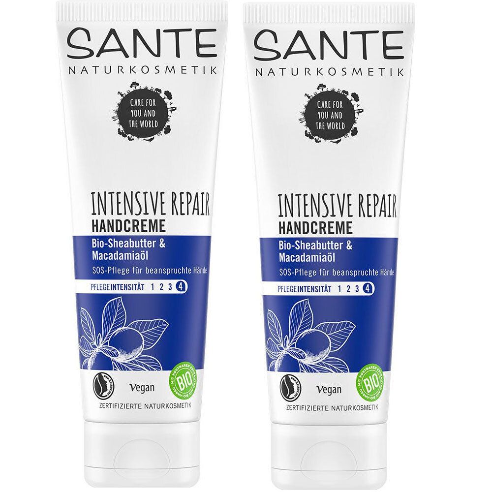 SANTE Naturkosmetik INTENSIVE REPAIR Handcreme Doppelpack