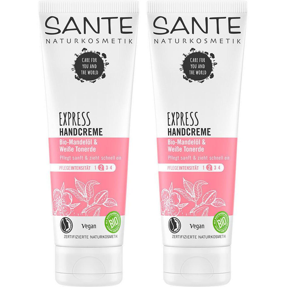 SANTE Naturkosmetik EXPRESS Handcreme Doppelpack