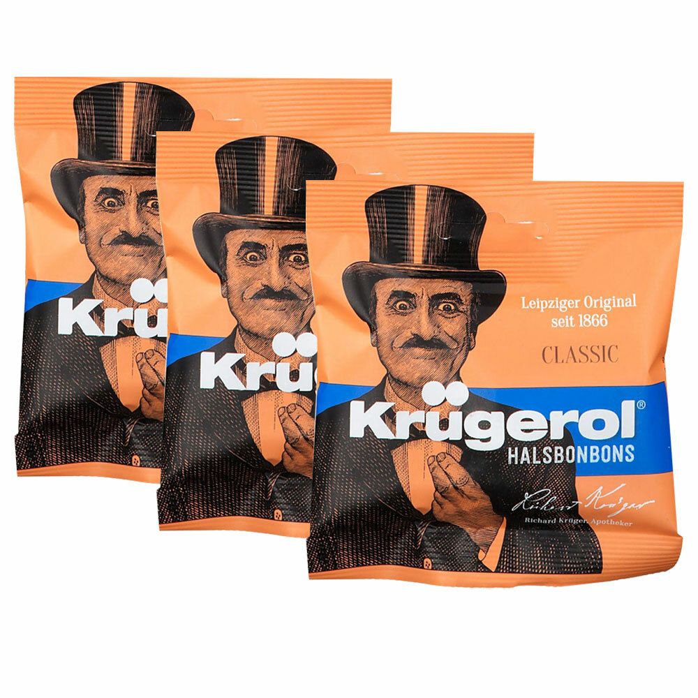 KRÜGEROL® Classic Pastilles pour la gorge