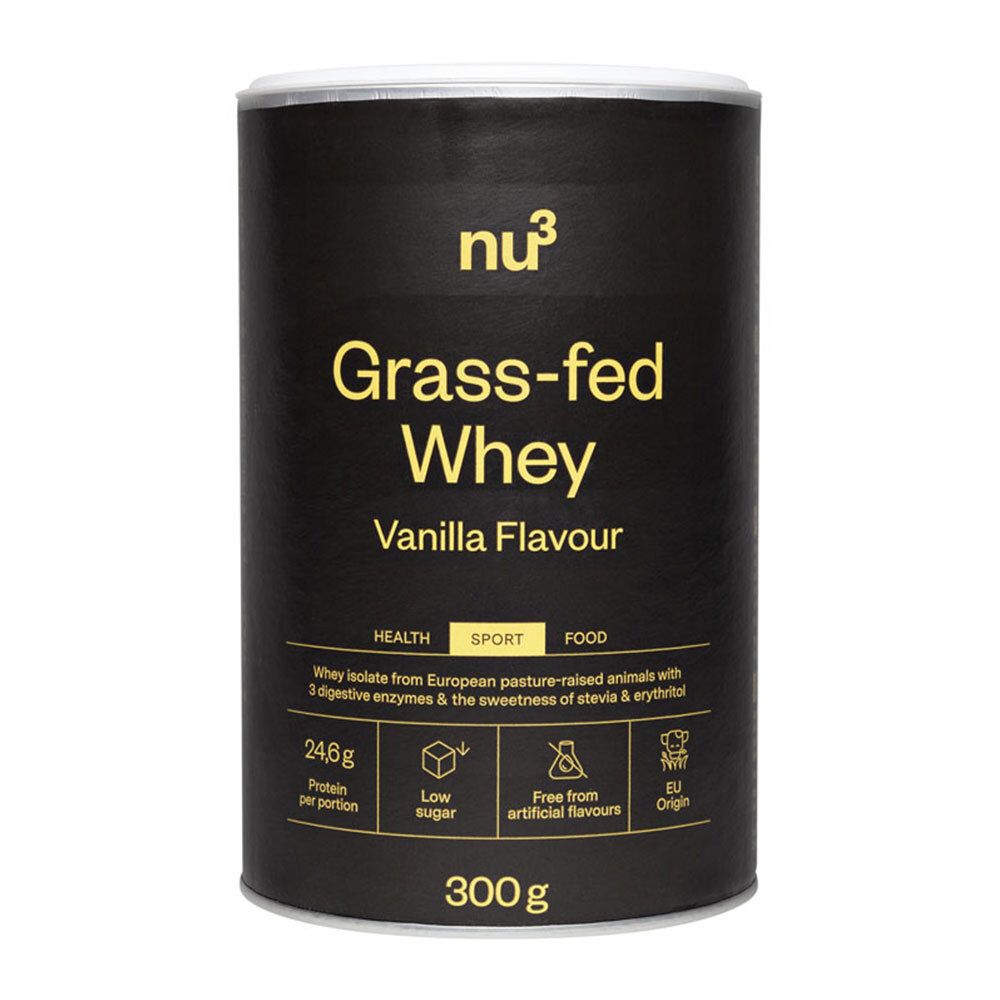 nu3 Grass-Fed Whey, Vanilla