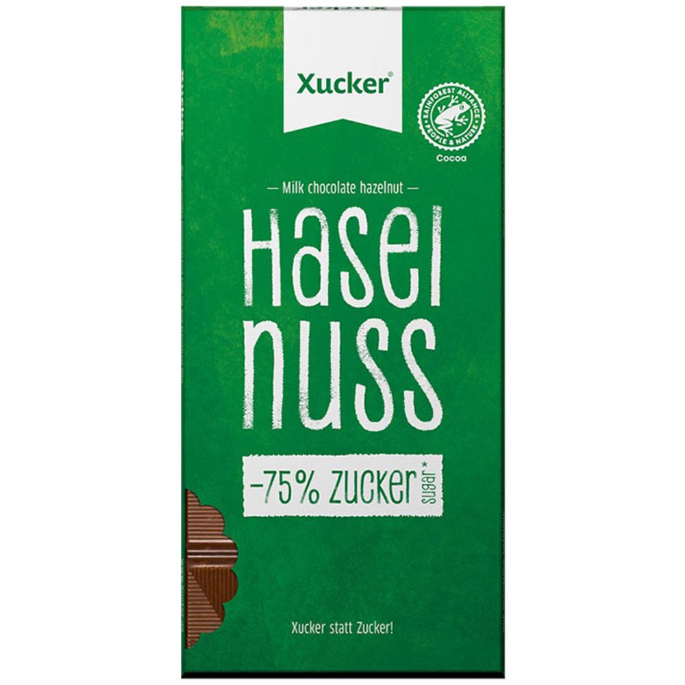 Xucker® Chocolat au lait avec noisettes