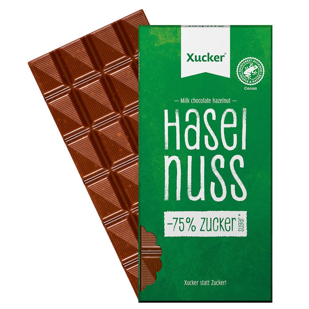 Xucker® Chocolat au lait avec noisettes