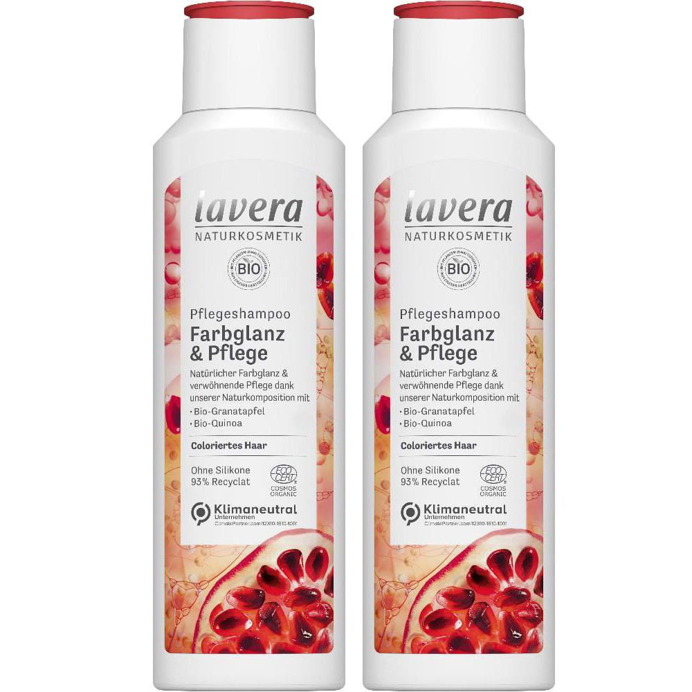 lavera Pflegeshampoo Farbglanz & Pflege