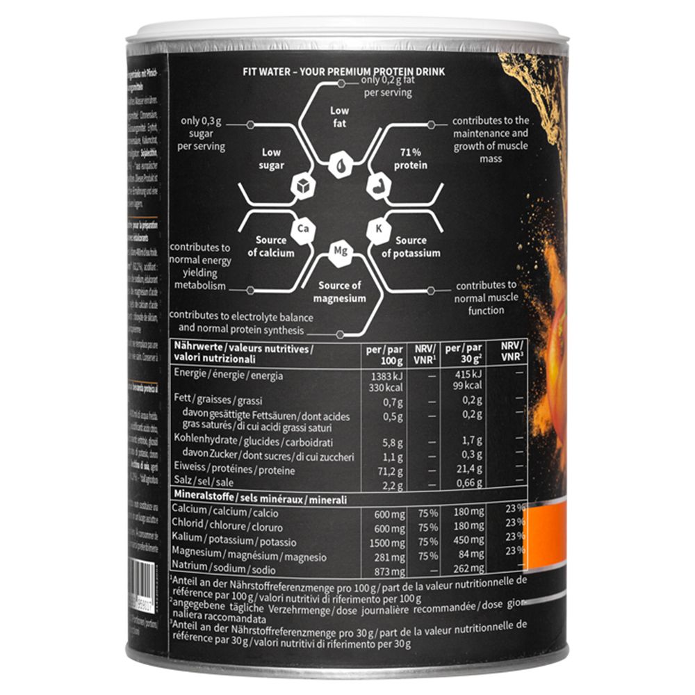 nu3 Fit Protein Water, Iced Tea Peach
