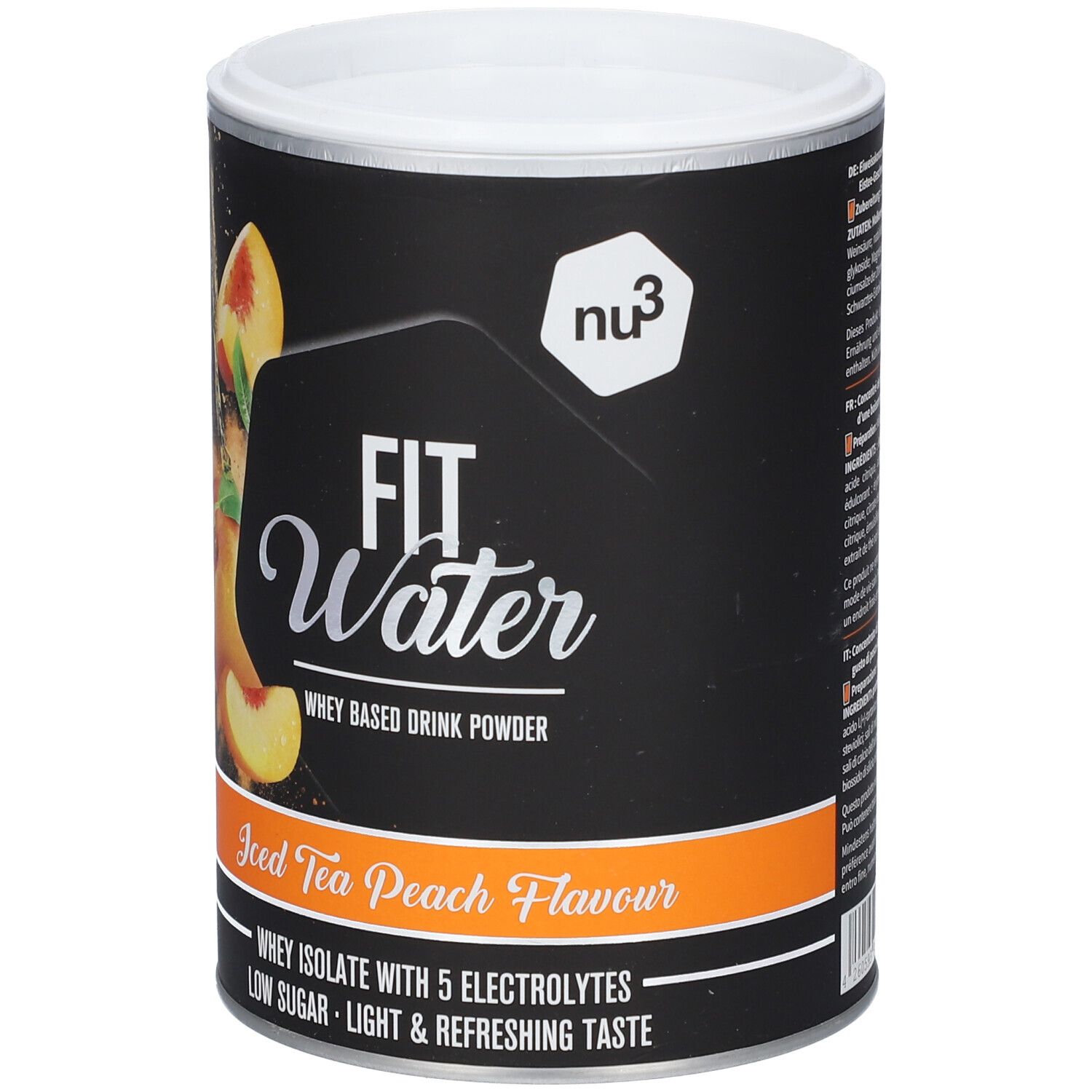 nu3 Fit Protein Water, Iced Tea Peach