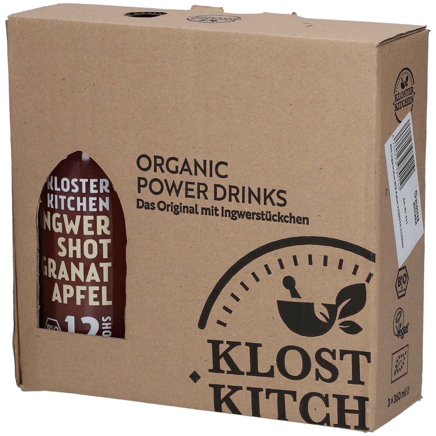 Kloster Kitchen BIO Ingwer Probierpaket BIGSHOT