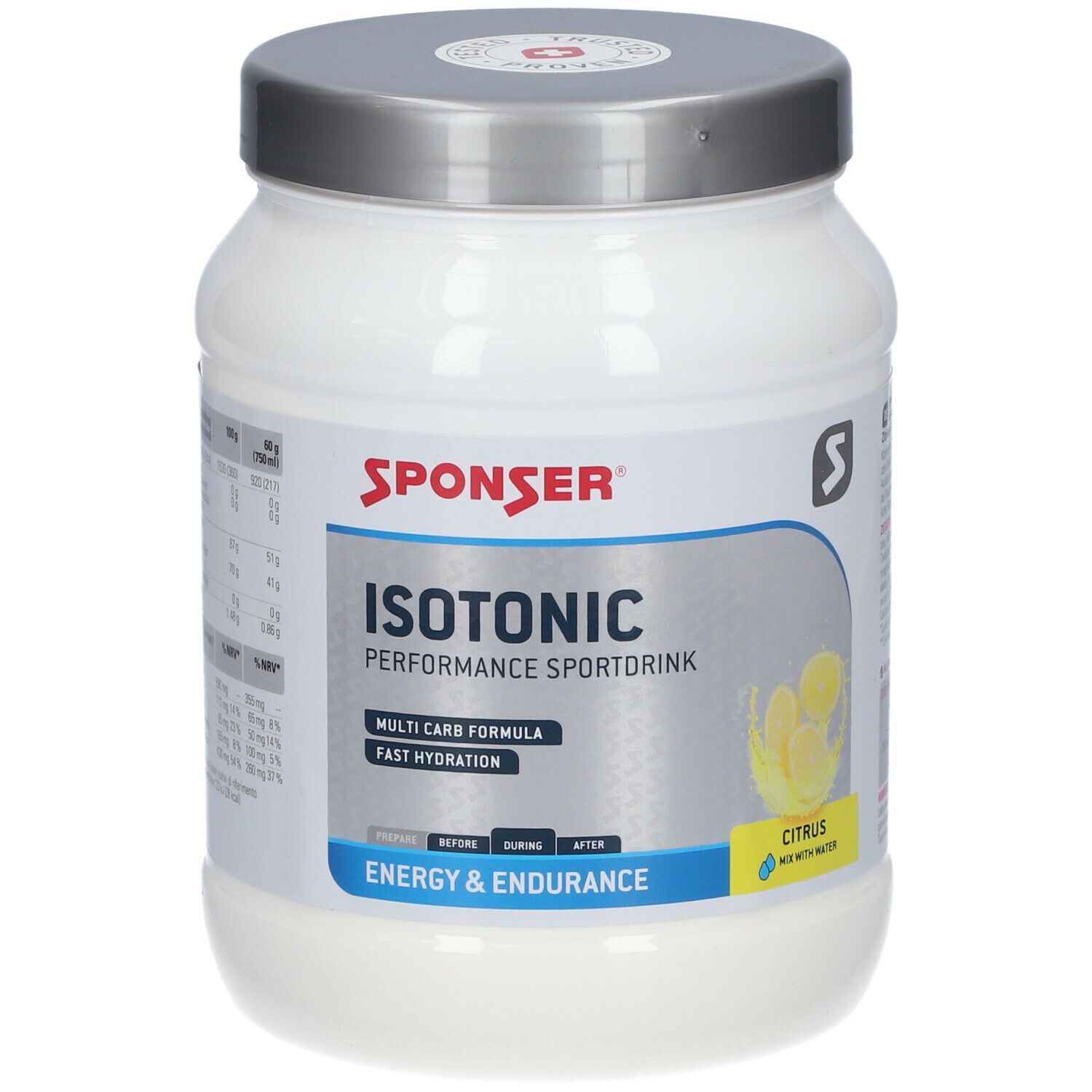 SPONSER® ISOTONIC, Citrus