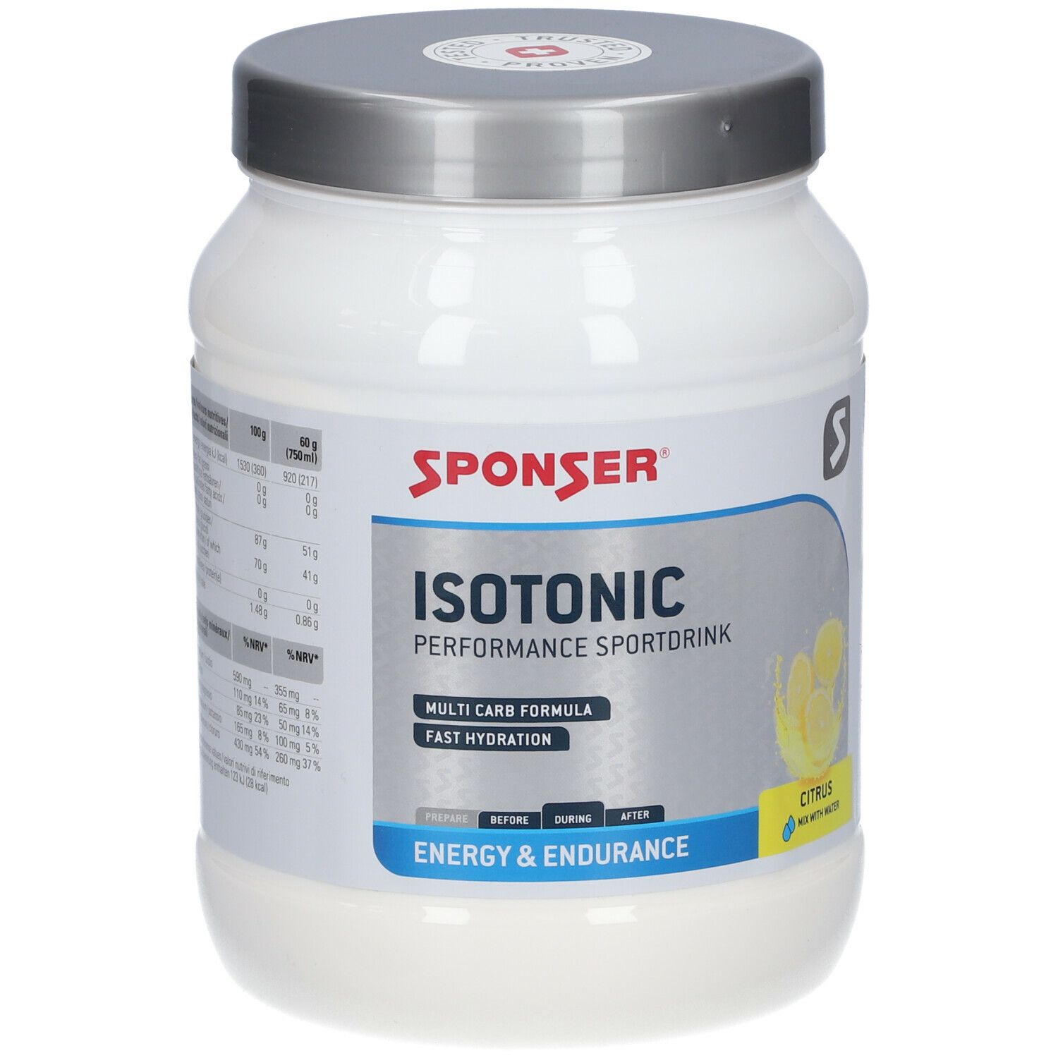 SPONSER® ISOTONIC, Citrus