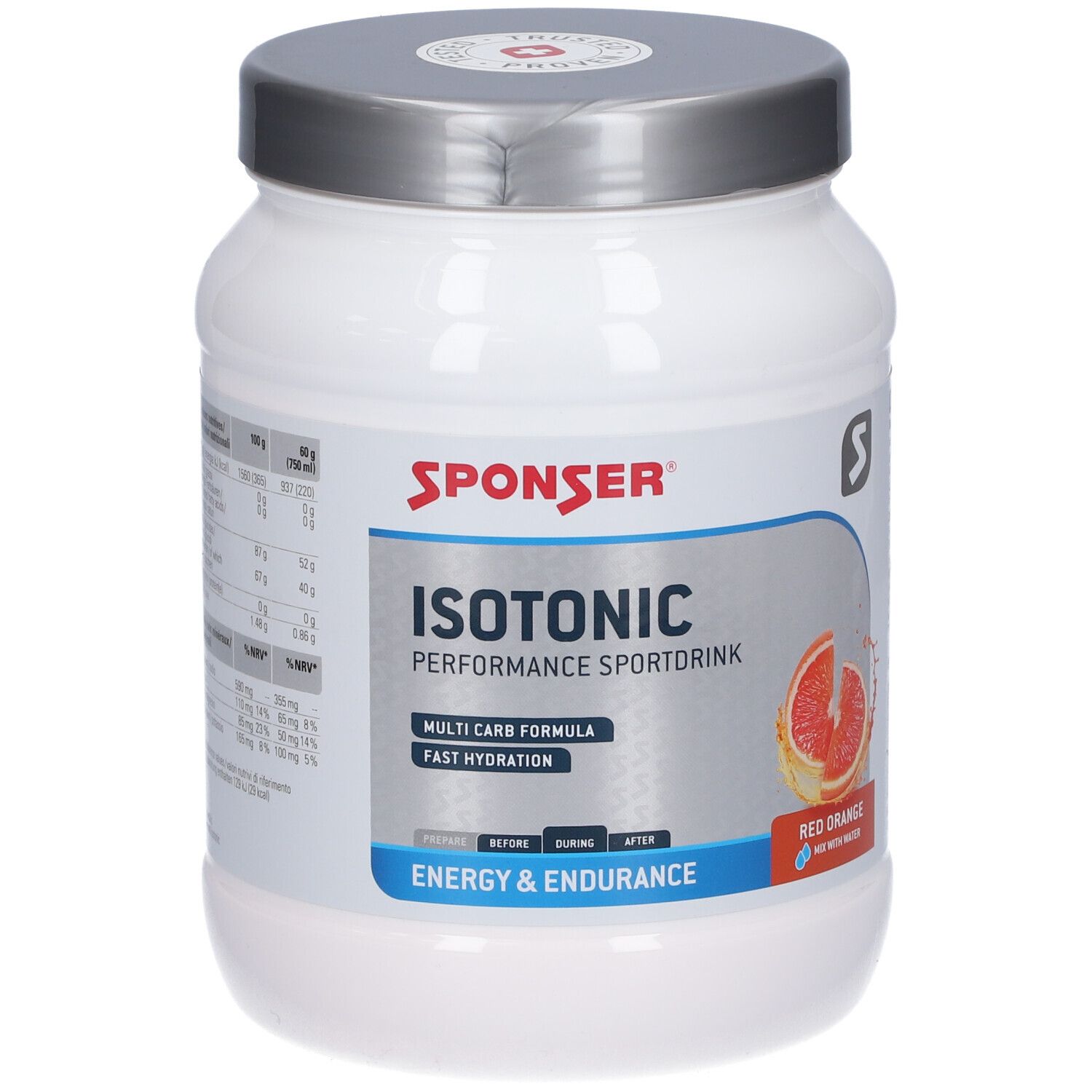 SPONSER® ISOTONIC, orange sanguine