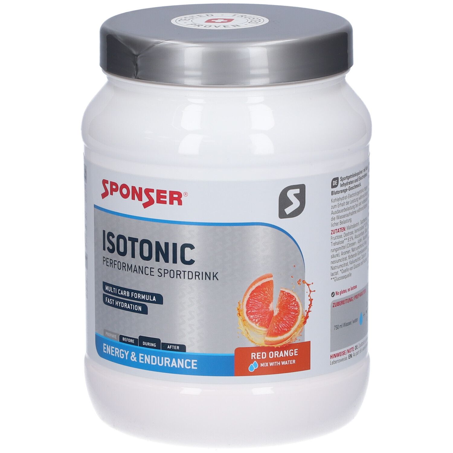 SPONSER® ISOTONIC, Blutorange