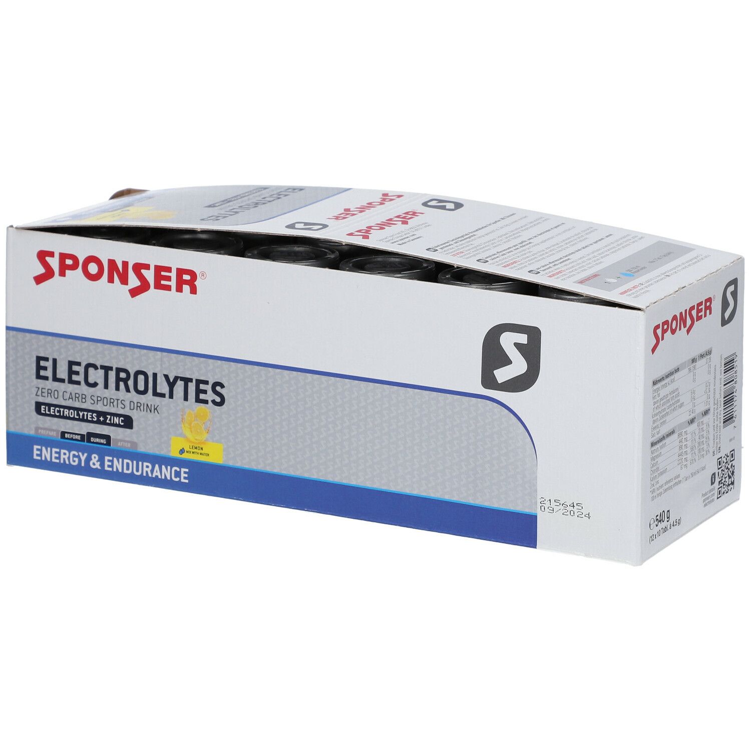 SPONSER® ELECTROLYTES, Zitrone