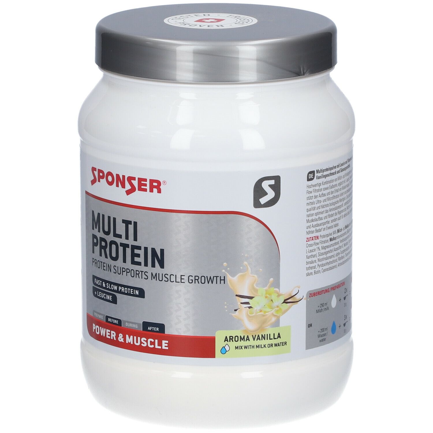 SPONSER® MULTI PROTEIN, Vanille