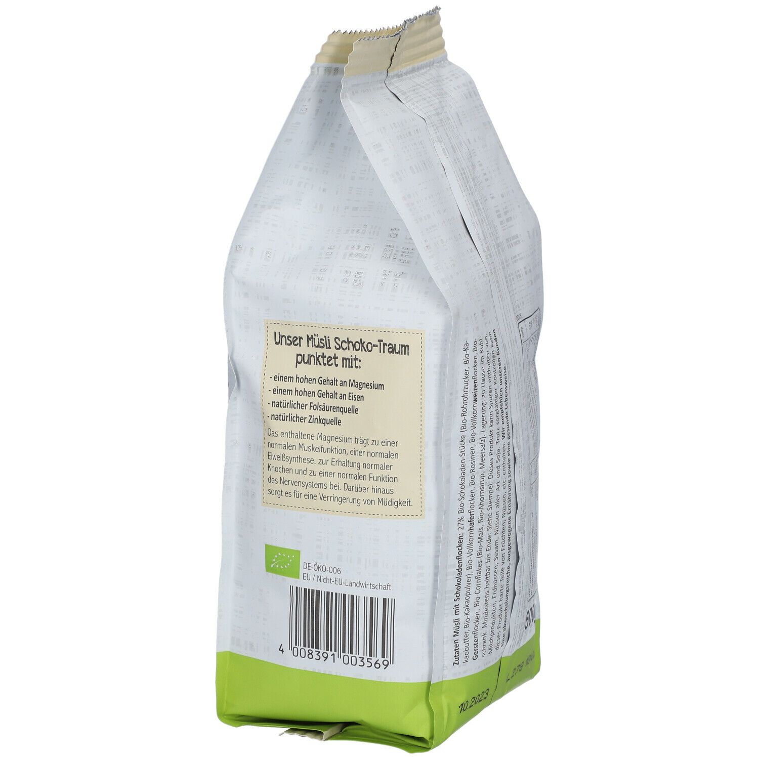 Seitenbacher® Bio natur Bio Muesli Rêve de chocolat