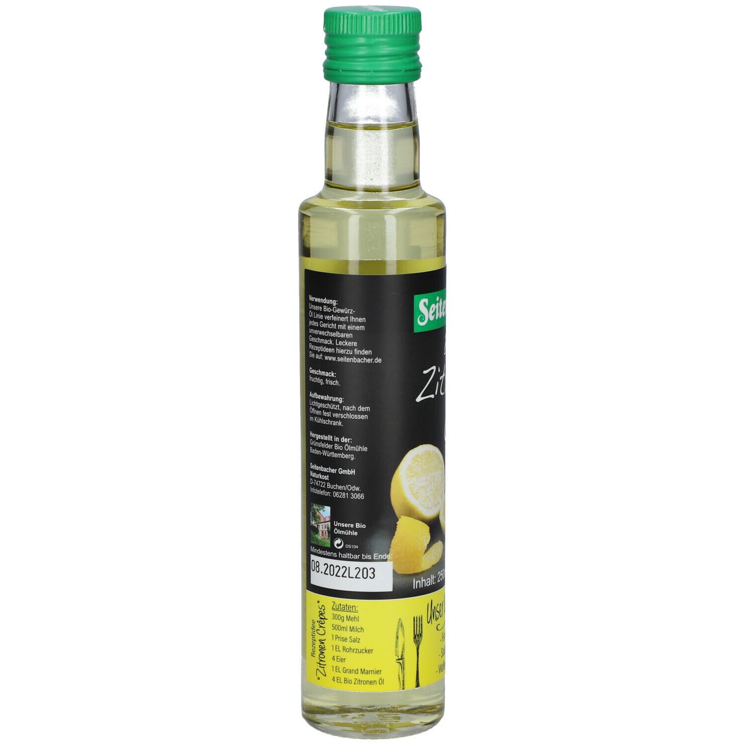 Seitenbacher® Bio-Zitronenöl