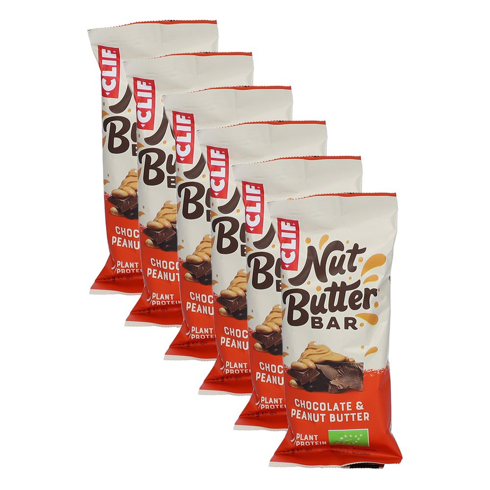 CLIF BAR Barres énergétiques beurre de cacahuète et chocolat
