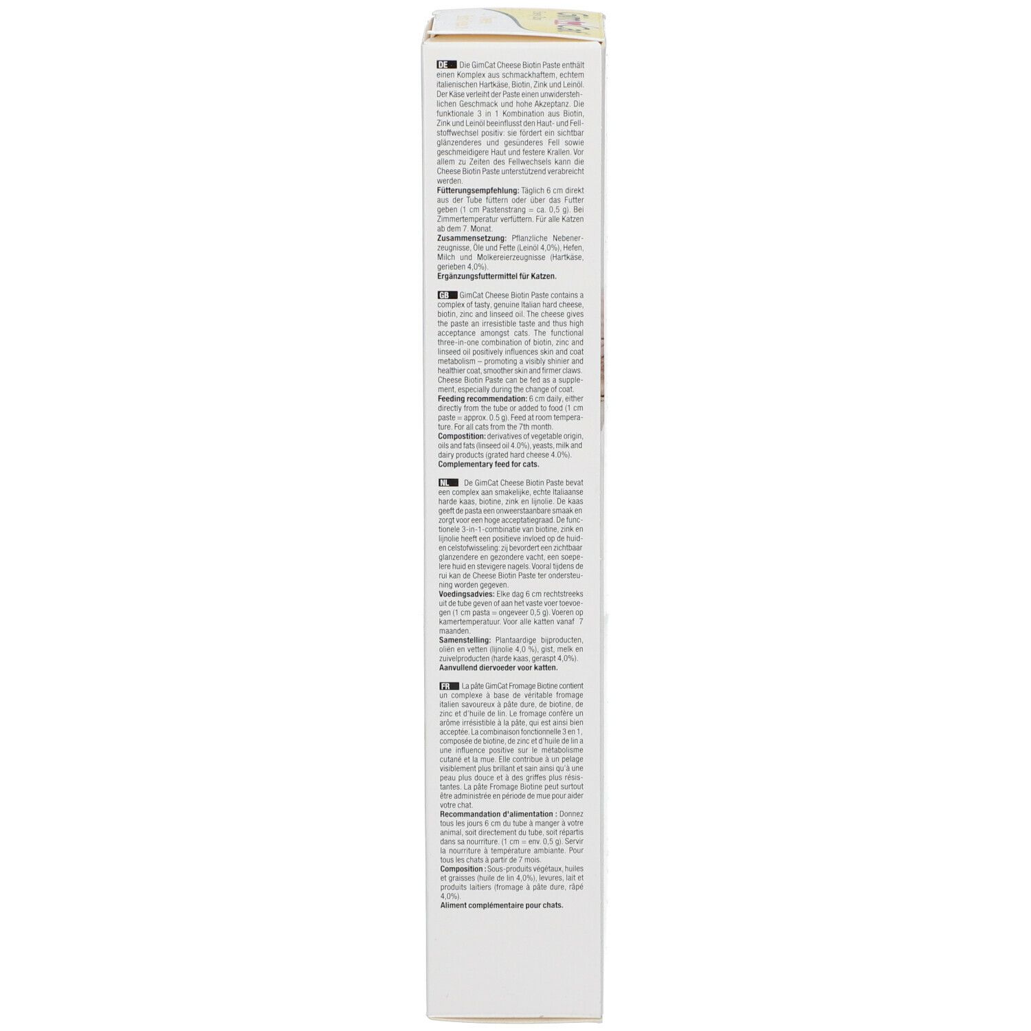GimCat® Cheese Biotin Pommade
