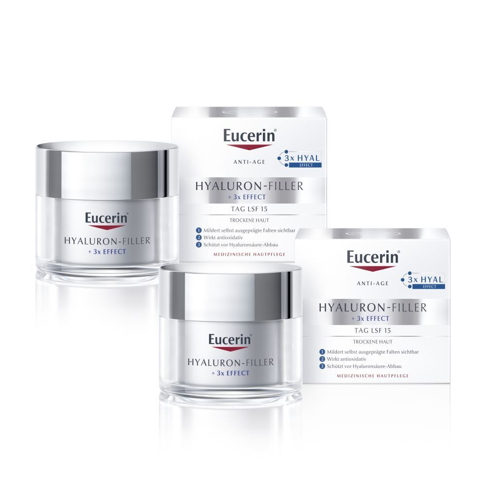 Eucerin® Hyaluron-Filler Tagespflege für trockene Haut