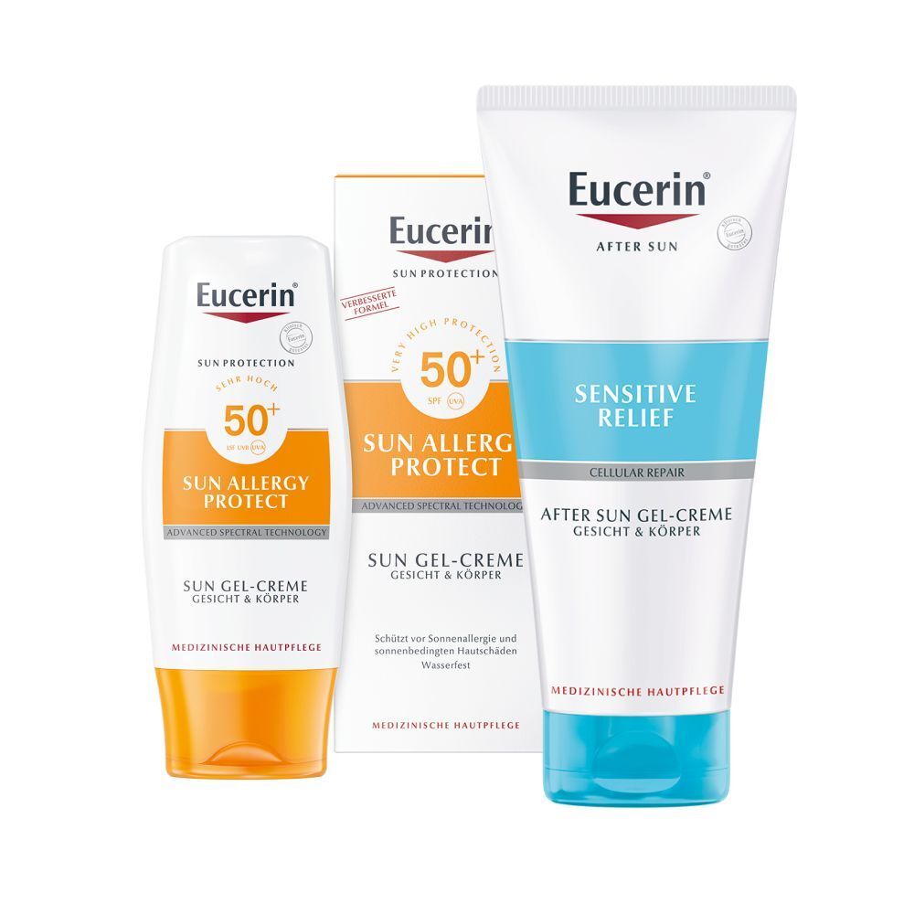 Eucerin® Sun Allergy Protect Gel-Creme SPF 50+ + Eucerin® Sun Allergy Protect After Sun Creme-Gel