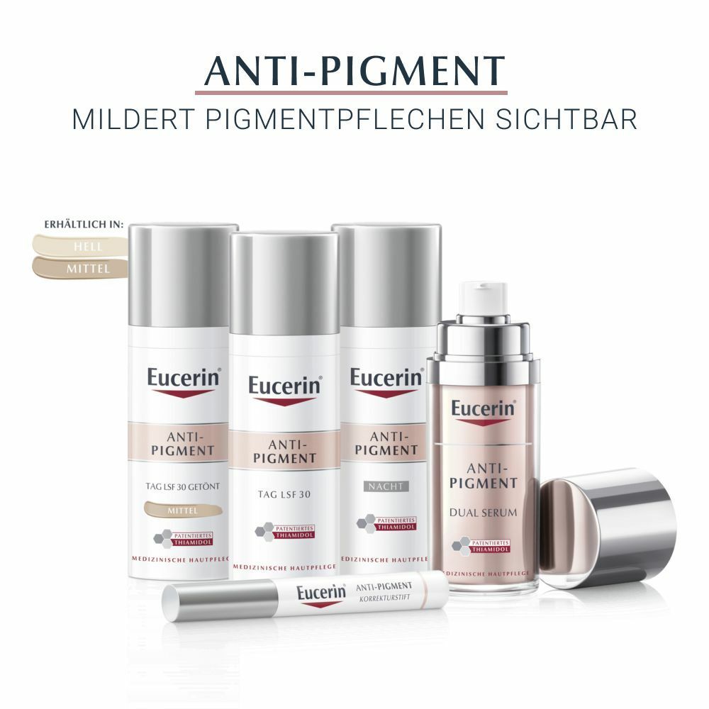 Eucerin® Anti-Pigment Soin de Jour SPF 30 + Anti-Pigment Soin de Nuit + Anti -Pigment Dual Sérum 1 pc(s) - Redcare Apotheke