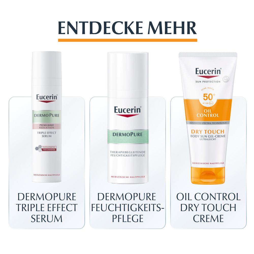 Eucerin® Oil Control Face Gel-Crème Solaire SPF 50+ + Spray Solaire Transparent SPF 50+