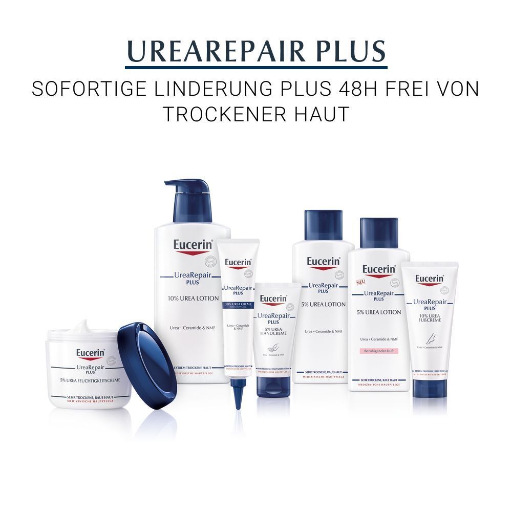 Eucerin® UreaRepair PLUS Crème Mains 5% d'Urée + Crème Pieds 10 % d'Urée