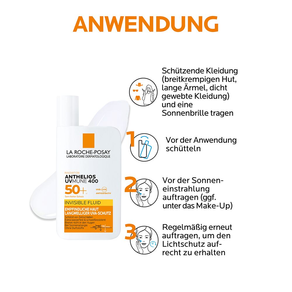 LA ROCHE POSAY Anthelios Invisible Fluide SPF 50+