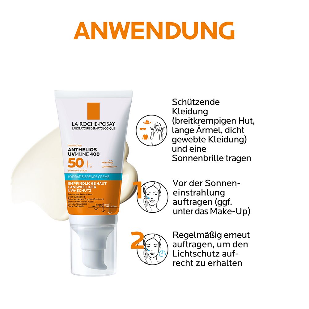 La Roche Posay Anthelios Hydratisierende Creme UVMune 400 LSF 50+