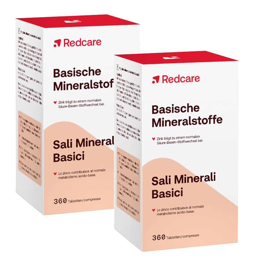 Redcare Minéraux de Base Pack double