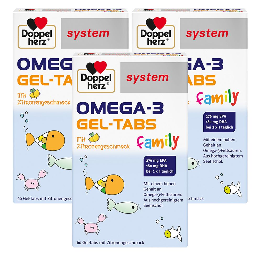 Doppelherz® system OMEGA-3 family