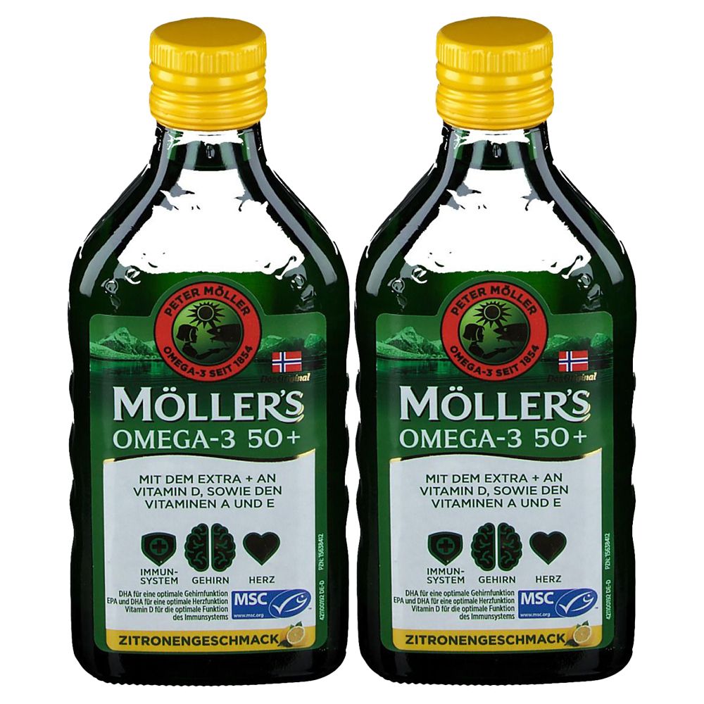 MÖLLERS OMEGA 3 50 + Zitrone